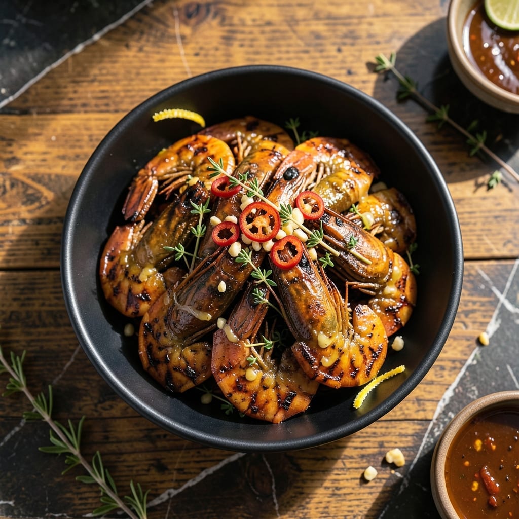 Grilled Jerk Shrimp Recipe: Spicy Caribbean Char on Your Plate