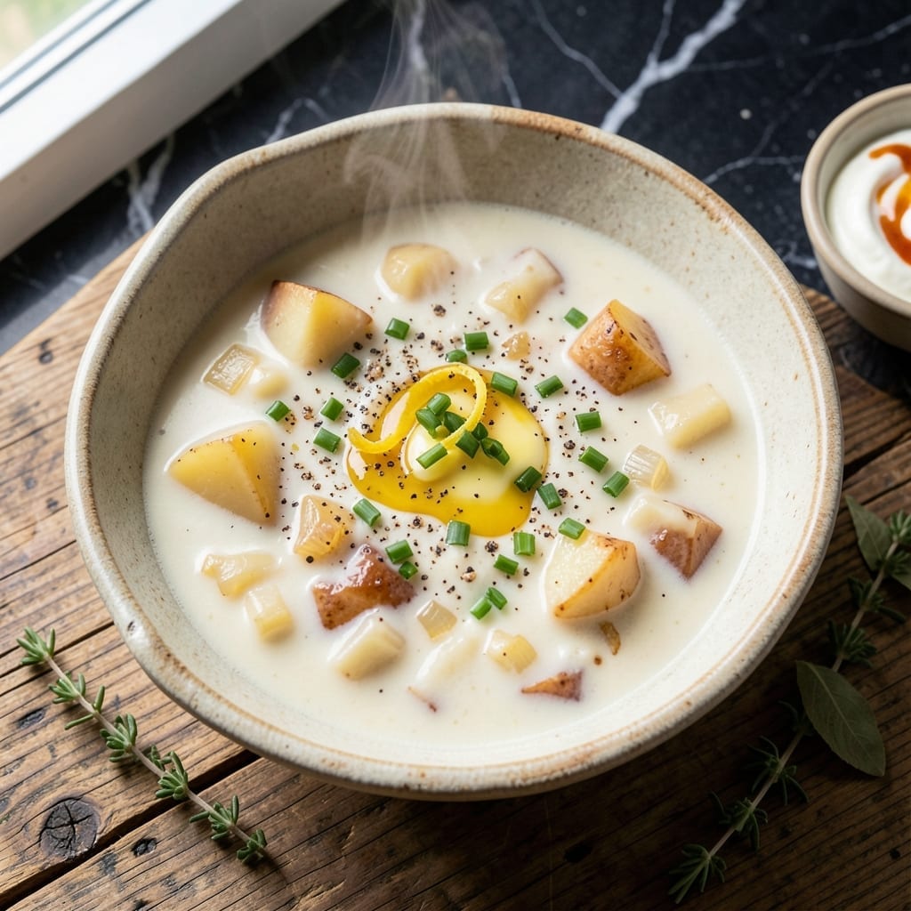 Paula Deen's Potato Soup Recipe: Velvety Smooth Southern Comfort Paula Deen's Potato Soup Recipe: Velvety Smooth Southern Comfort