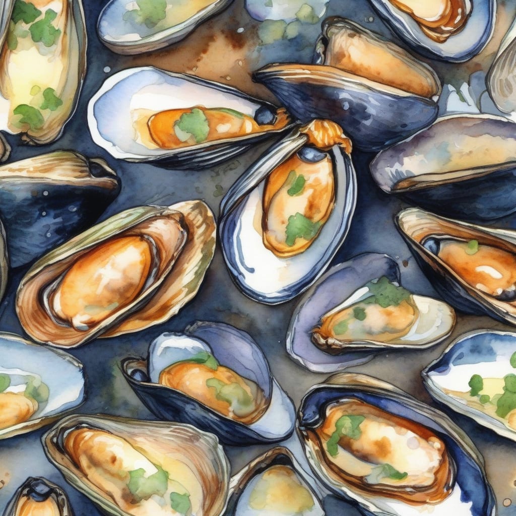 japanese baked mussels recipe