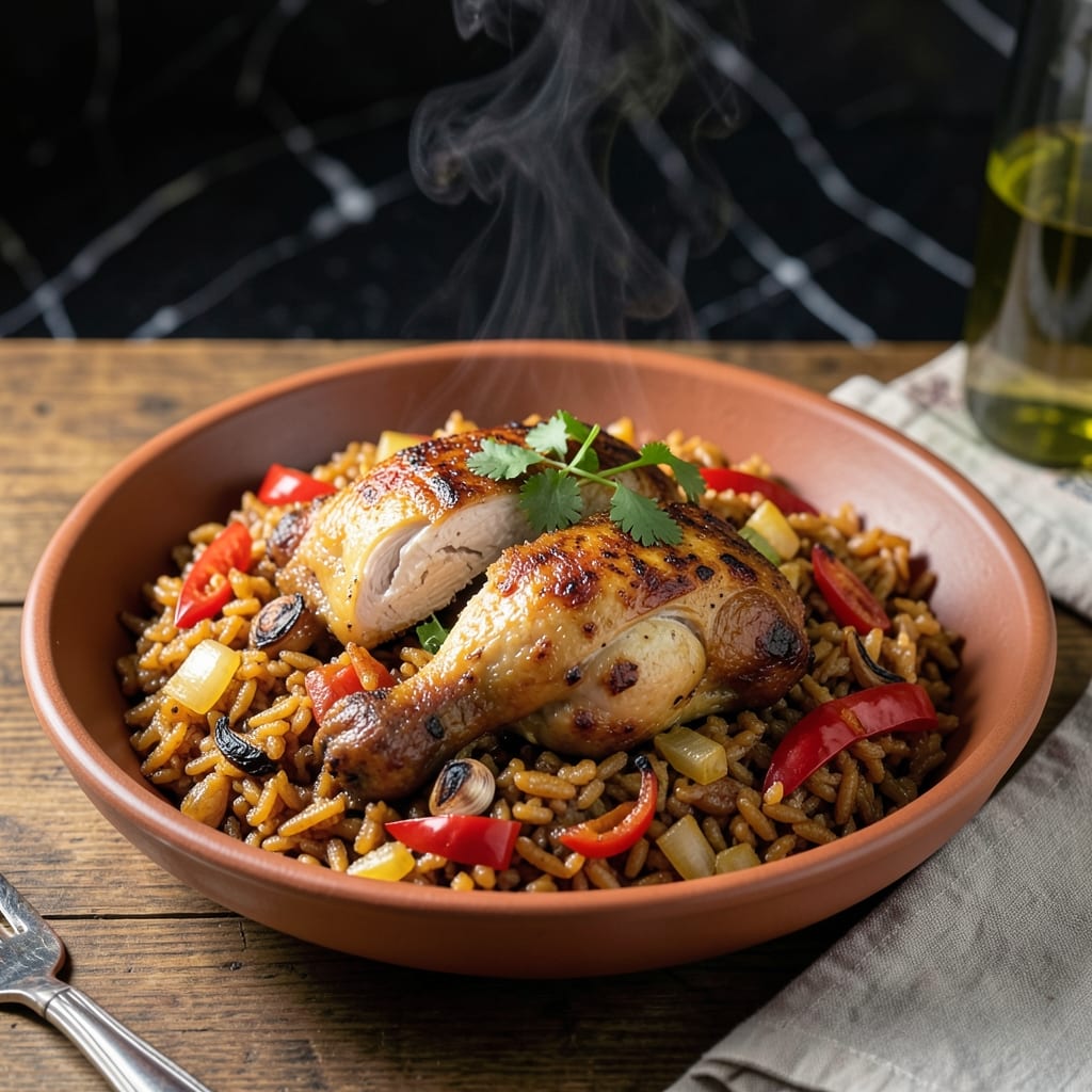 Jollof Rice Recipe With Chicken: West African Spiced One-Pot Meal