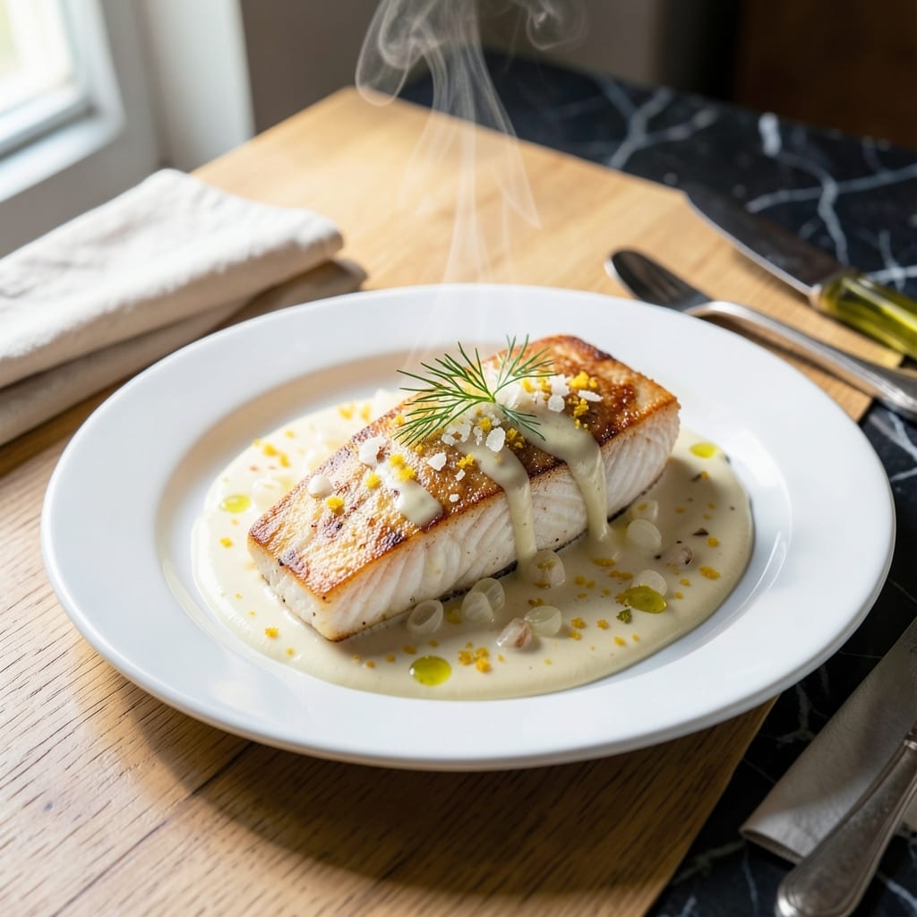 Lemon Cream Sauce Recipe for Fish: Zesty Citrus Emulsion With Parmesan Depth