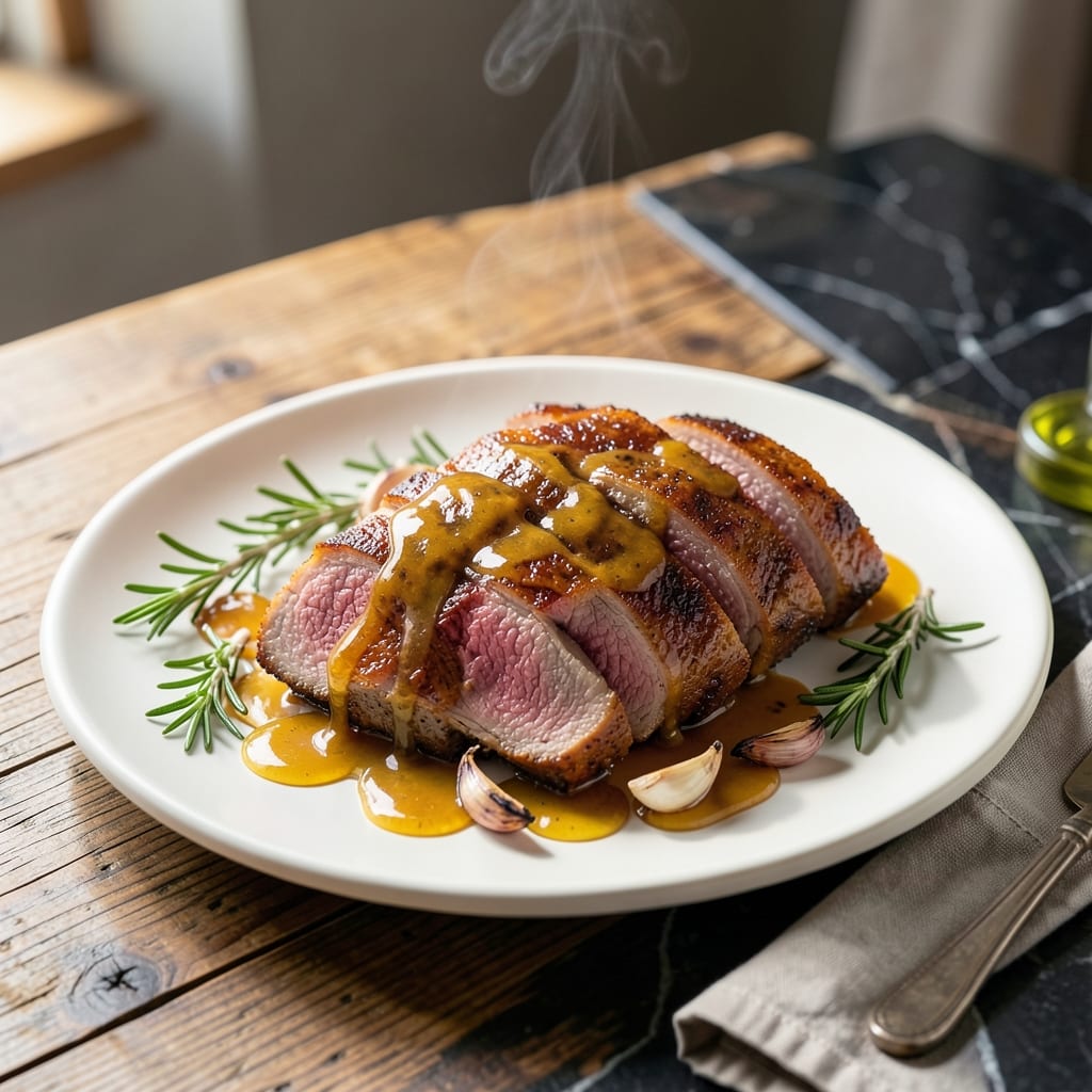 Honey-Mustard Pork Tenderloin Recipe: Sweet and Tangy Glazed Centerpiece