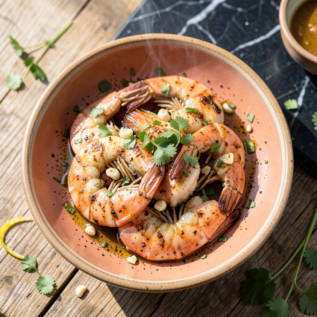 Brazilian Grilled Shrimp Recipe: Smoky Garlic-Lime Infusion Brazilian Grilled Shrimp Recipe: Smoky Garlic-Lime Infusion