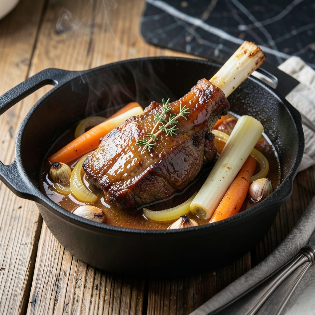 Beef Shank Recipe Slow Cooker: Fall-Off-The-Bone Richness With Herbs