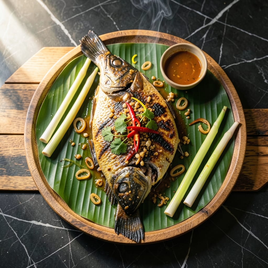 Ikan Bakar Recipe Indonesia: Charcoal-Grilled Seafood with Spiced Citrus Marinade