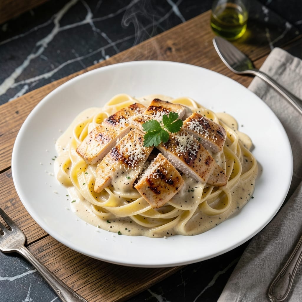 Chicken Alfredo Recipe With Jar Sauce Prego: Creamy Shortcut to Rich Pasta