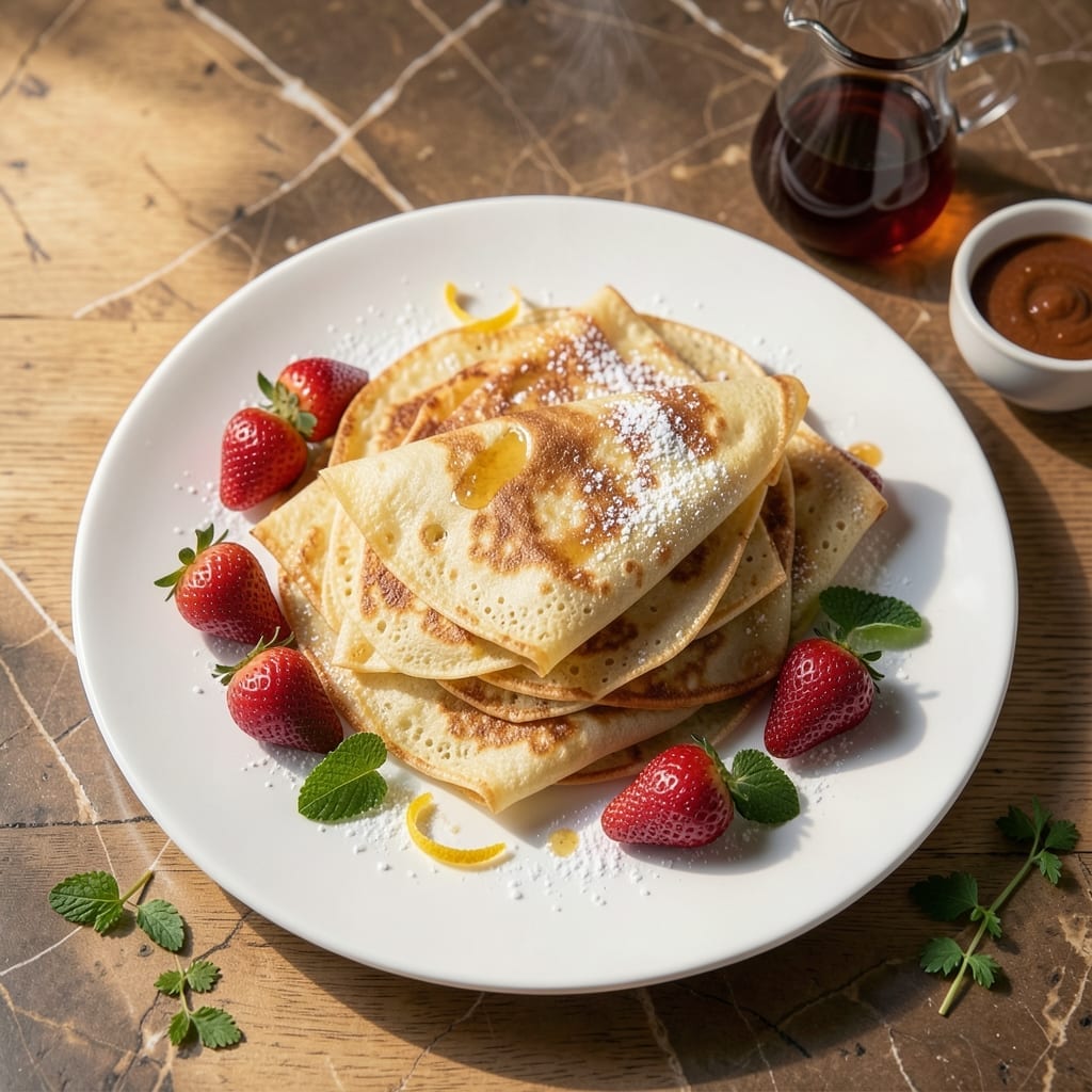 Crepes Without Eggs Recipe: Fluffy French Breakfast Magic