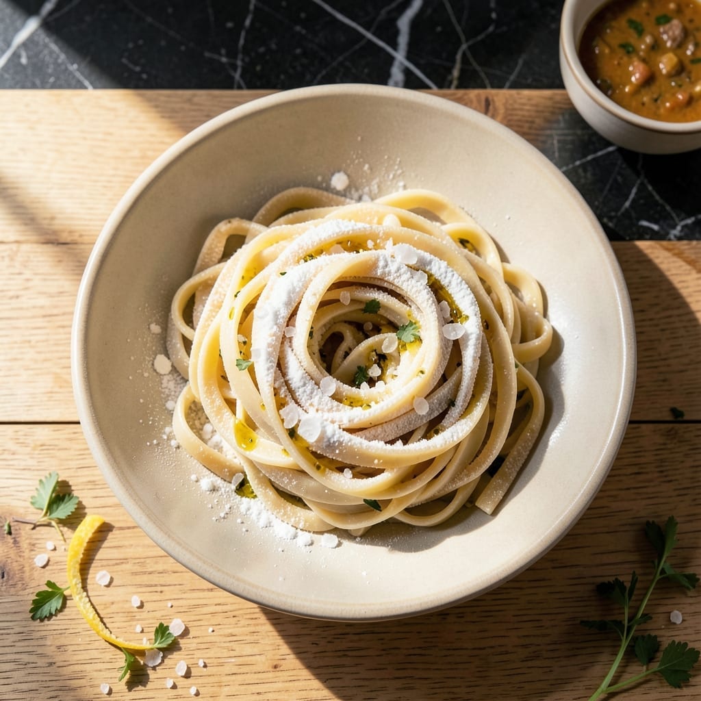 Kitchenaid Pasta Recipe No Egg: Silky Ribbons With Just Flour and Water
