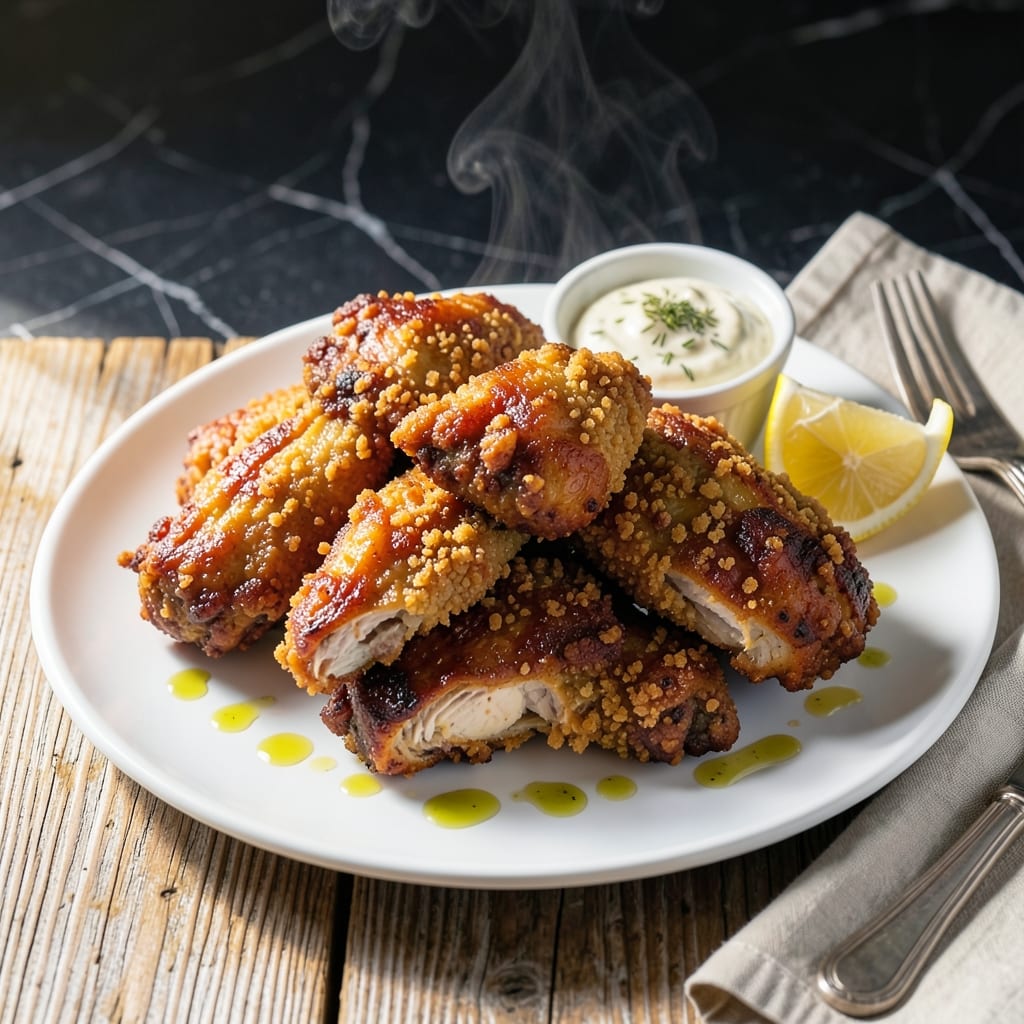 Fried Chicken Tender Recipe No Buttermilk: Egg Wash for Crispy Bites
