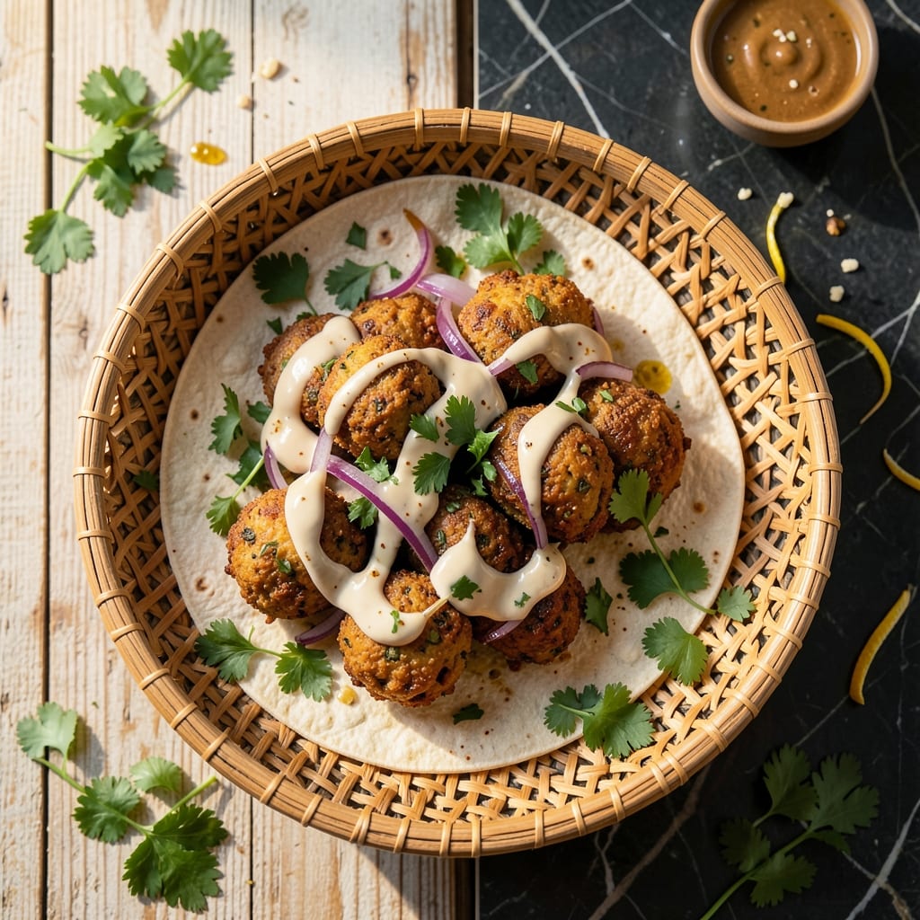 Falafel Wrap Recipe Vegan: Middle Eastern Flavors in a Portable Bite Falafel Wrap Recipe Vegan: Middle Eastern Flavors in a Portable Bite