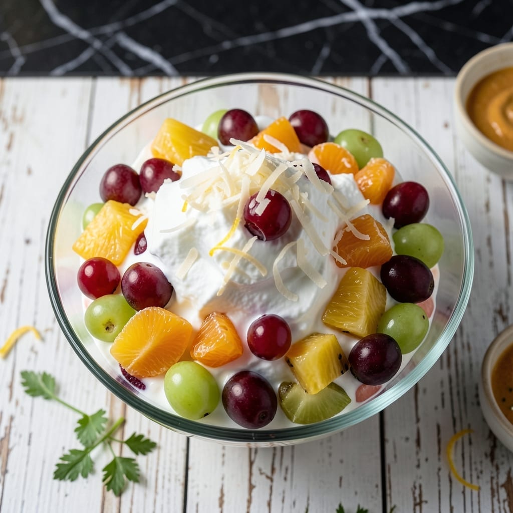 Ambrosia Salad Recipe With Cool Whip: Retro Creamy Fruit Delight