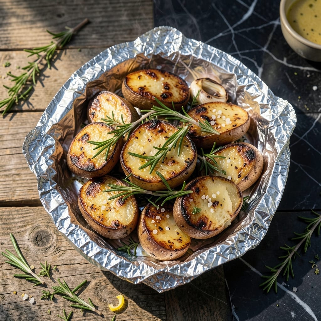 Foil Packet Grilled Potato Recipe: Smoky Char With Garlic Herb Infusion