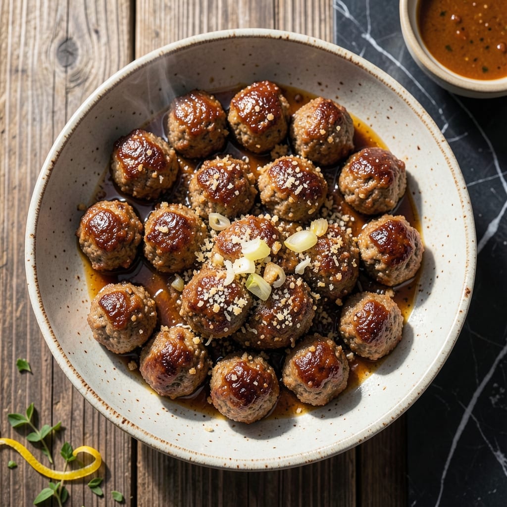 Easy Meatball Recipe No Egg: Binder-Free Savory Bites