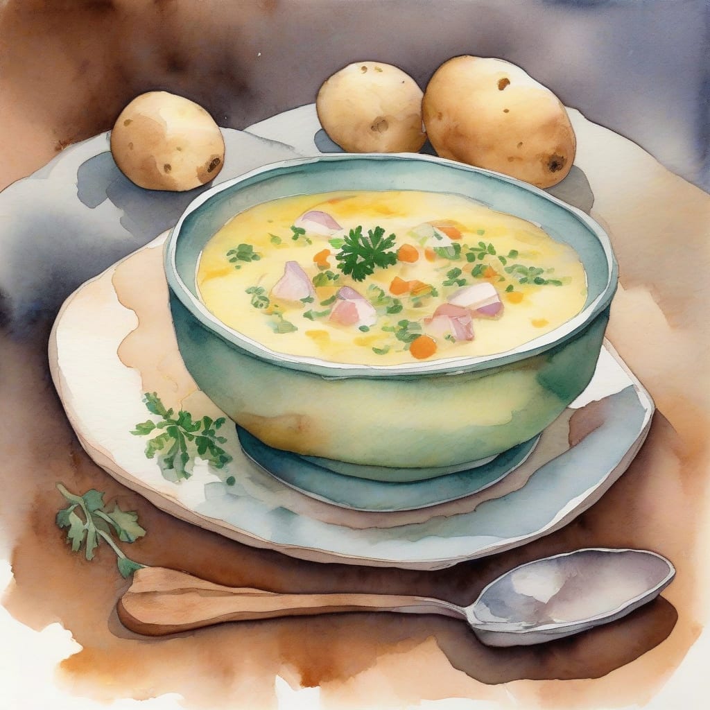 grandmother's potato soup recipe