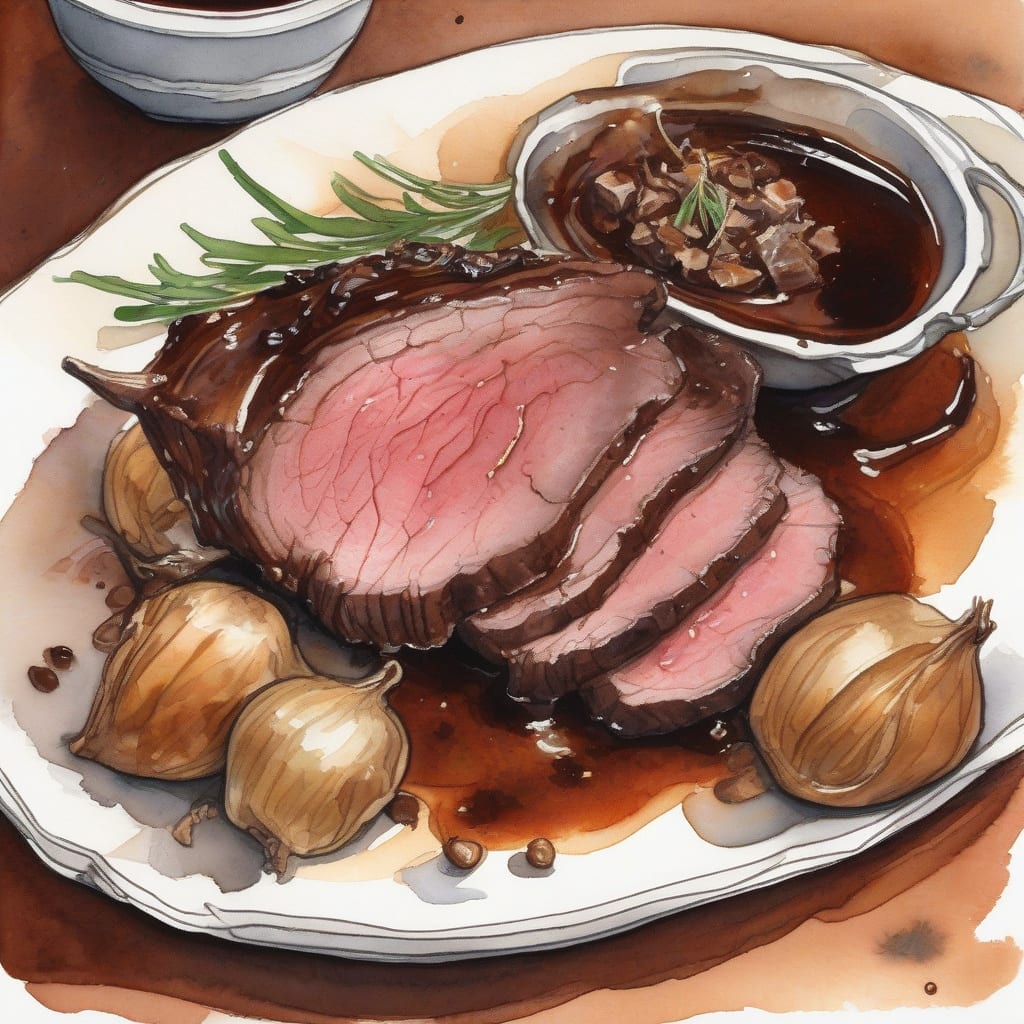 roast beef au jus recipe