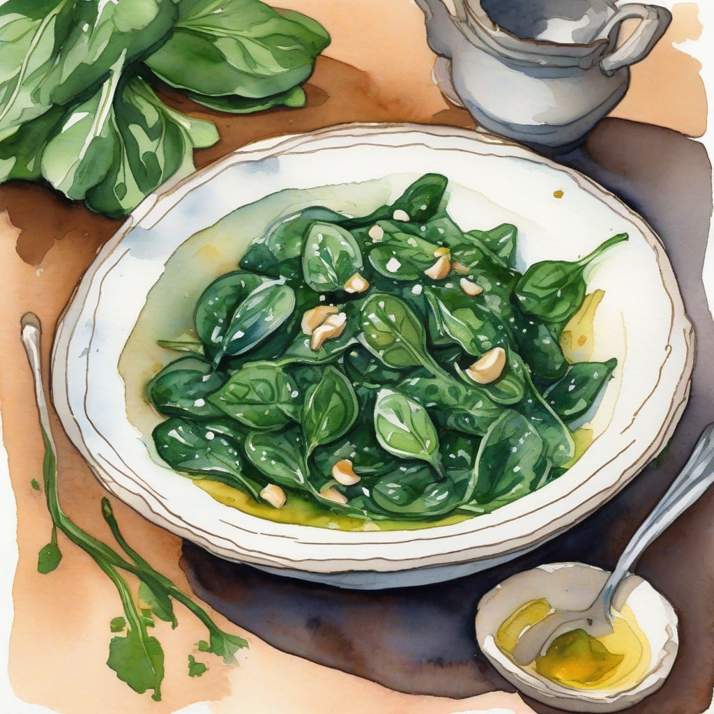 sauteed spinach recipe healthy