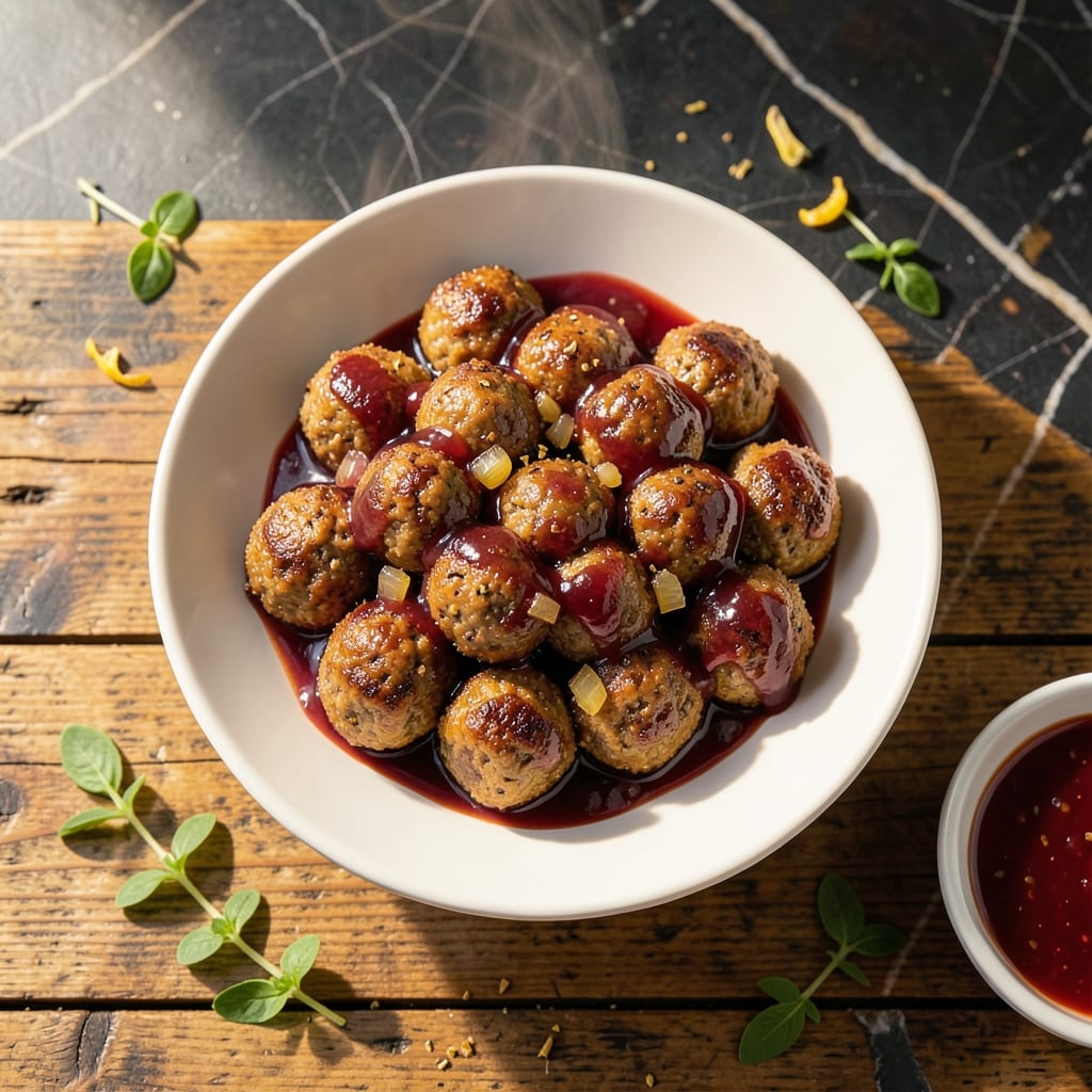 Easy Meatball Recipe Using Grape Jelly: Sweet and Savory Glaze Magic