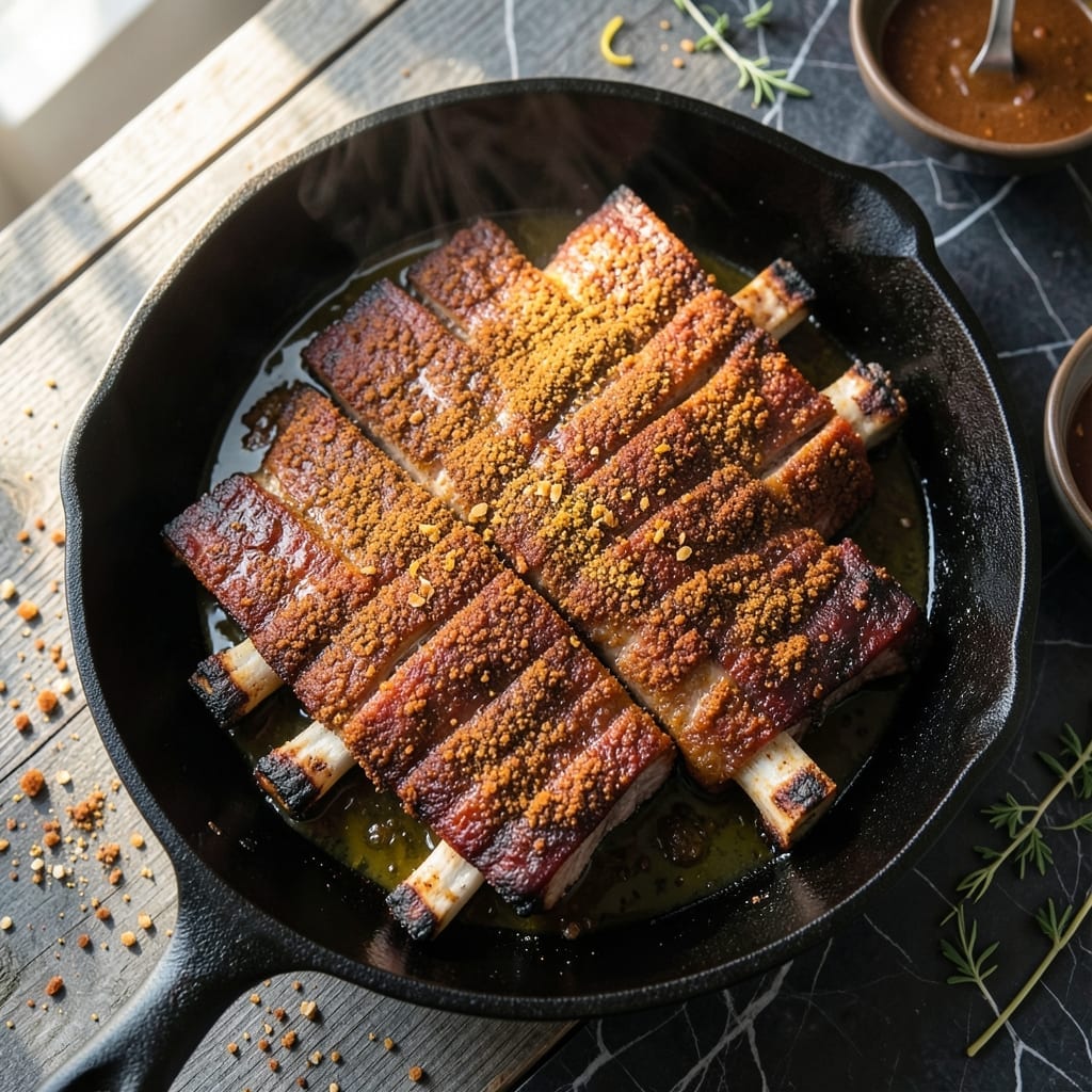 St Louis Ribs Dry Rub Oven Recipe: Fall-Off-The-Bone Smoky Sweetness