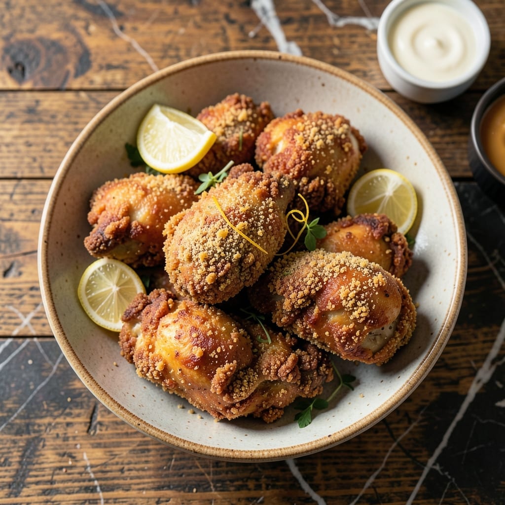 Fried Chicken Recipe With Cornmeal: Ultra Crispy Southern-Style Bites