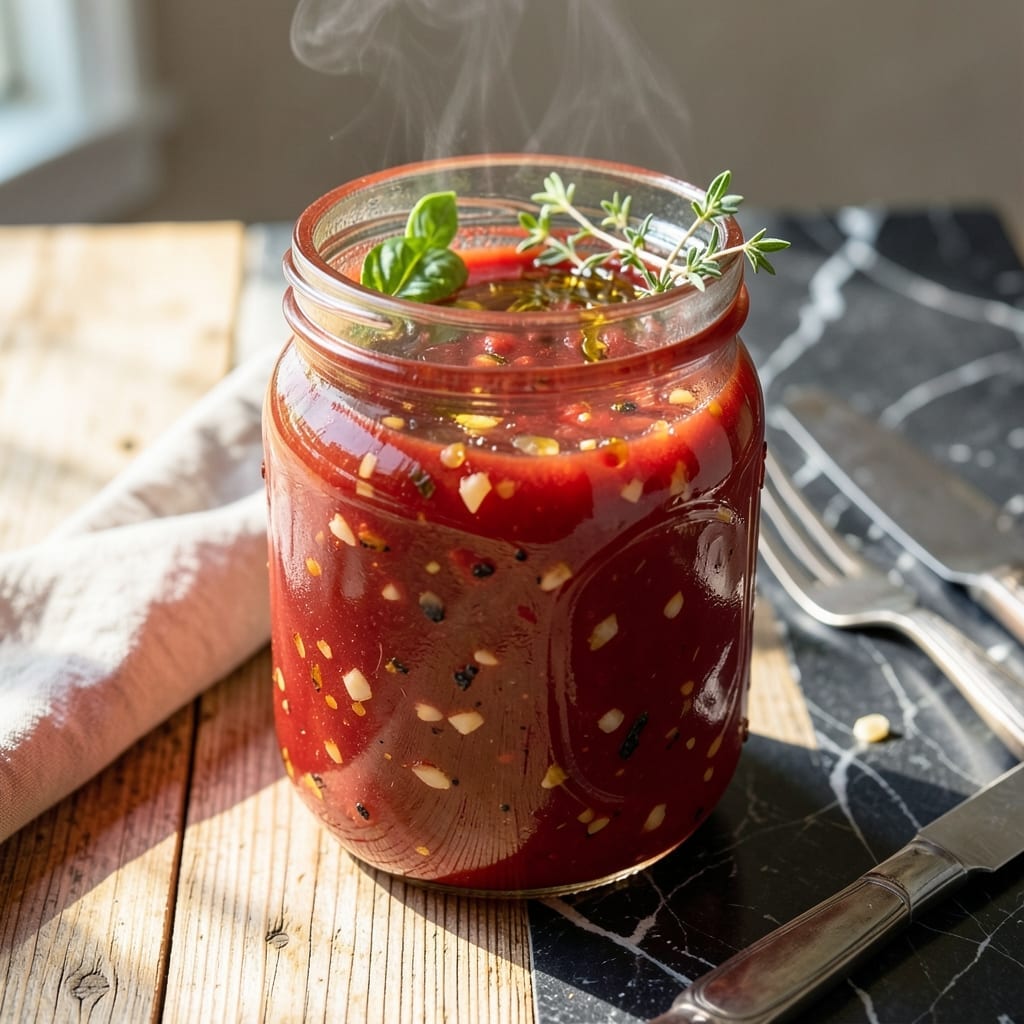 Homemade Tomato Sauce Recipe Canning: Preserve Garden Freshness All Year
