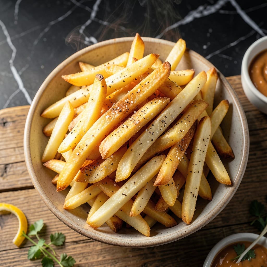 Fresh Cut Fries Recipe: Double-Crisp Golden Batons Fresh Cut Fries Recipe: Double-Crisp Golden Batons