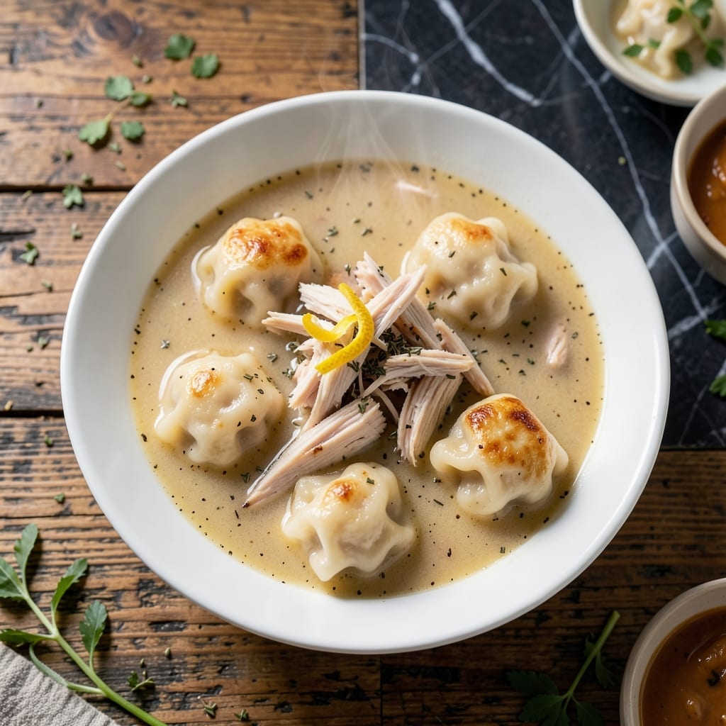 Recipe For Dumplings For Chicken And Dumplings: Fluffy Clouds in Savory Broth