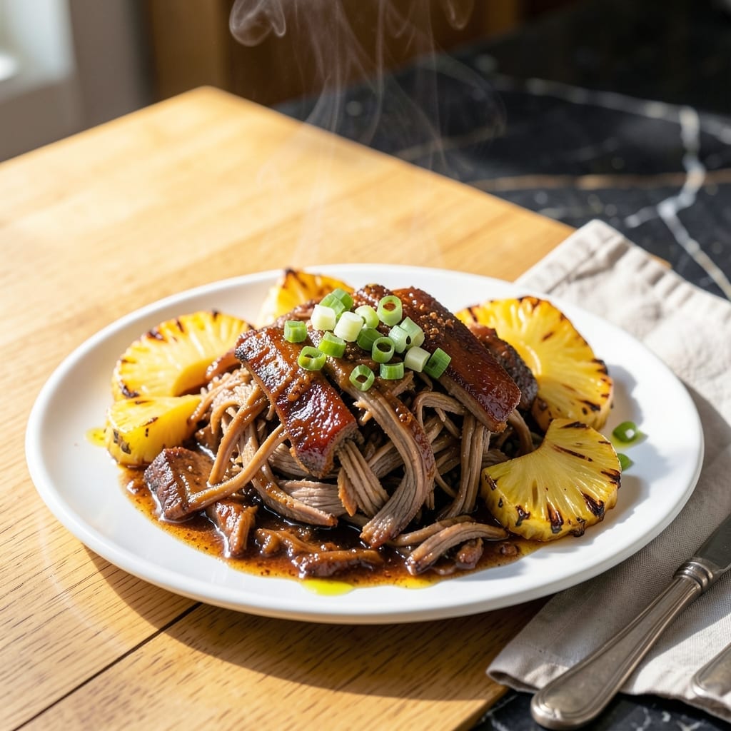 Hawaiian Pork Barbecue Recipe: Slow-Cooked Island-Style Sweetness