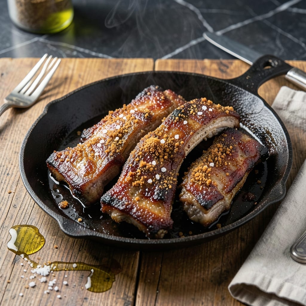Country Style Ribs Recipe Without BBQ Sauce: Dry-Rubbed Savory Crust