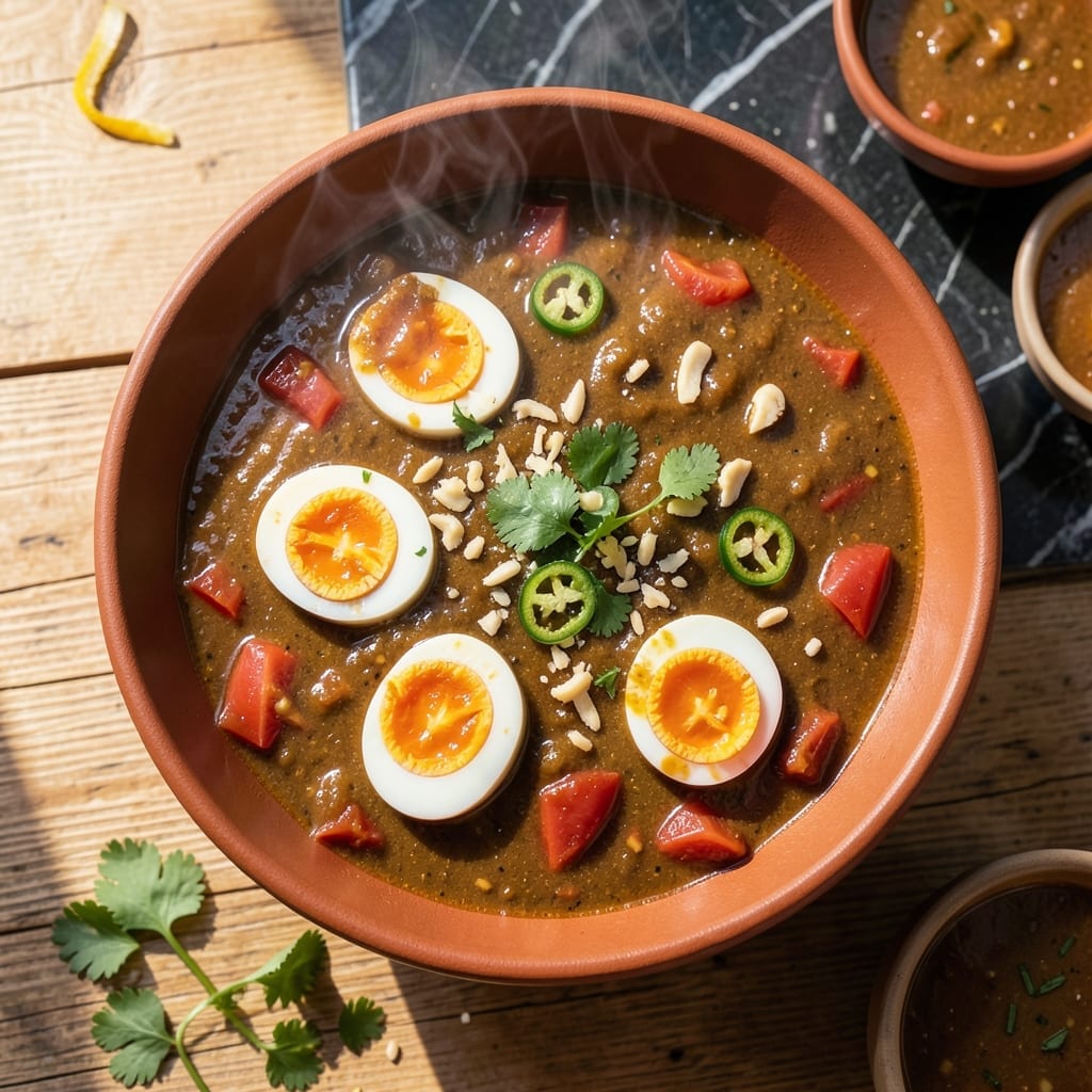 Egg Curry Recipe Without Onion: Fragrant Spices in Creamy Coconut Broth Egg Curry Recipe Without Onion: Fragrant Spices in Creamy Coconut Broth