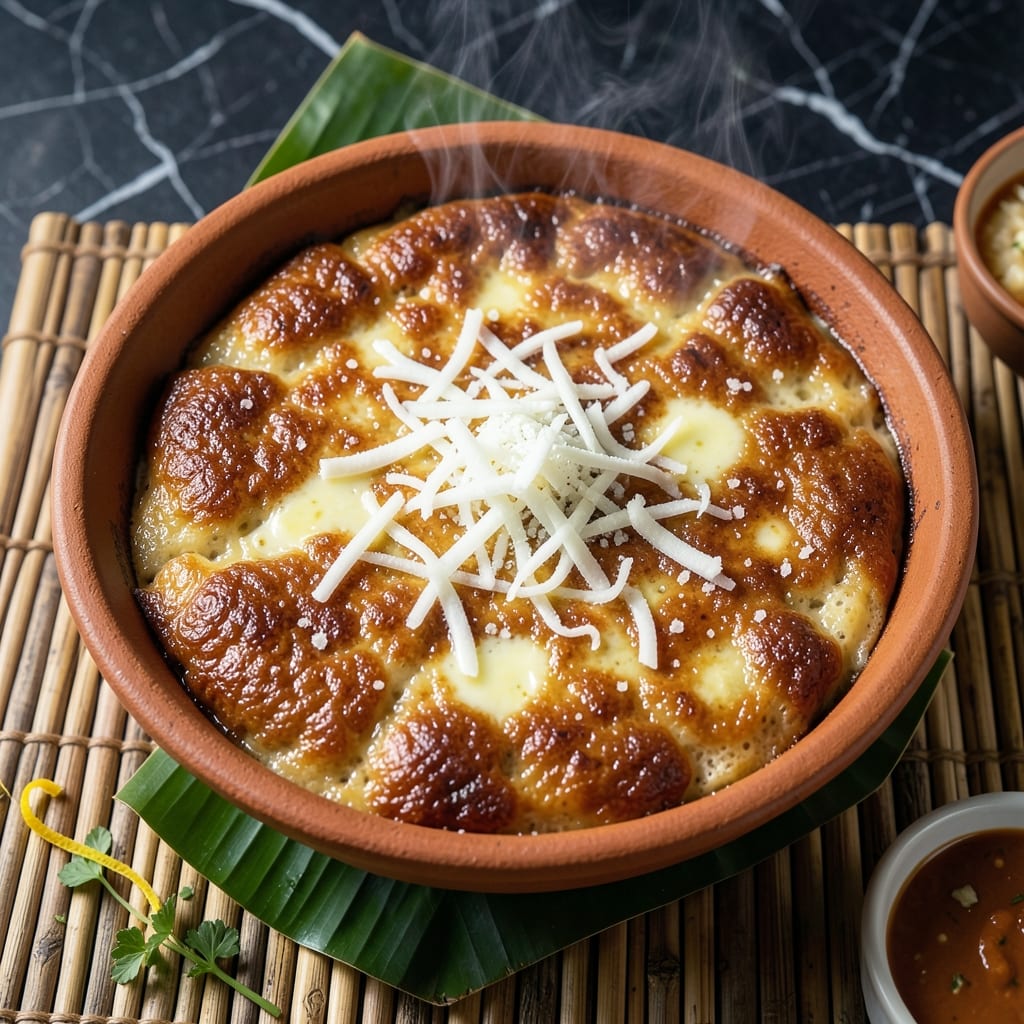 Glutinous Rice Bibingka Recipe Panlasang Pinoy: Traditional Filipino Clay Pot Delight Glutinous Rice Bibingka Recipe Panlasang Pinoy: Traditional Filipino Clay Pot Delight