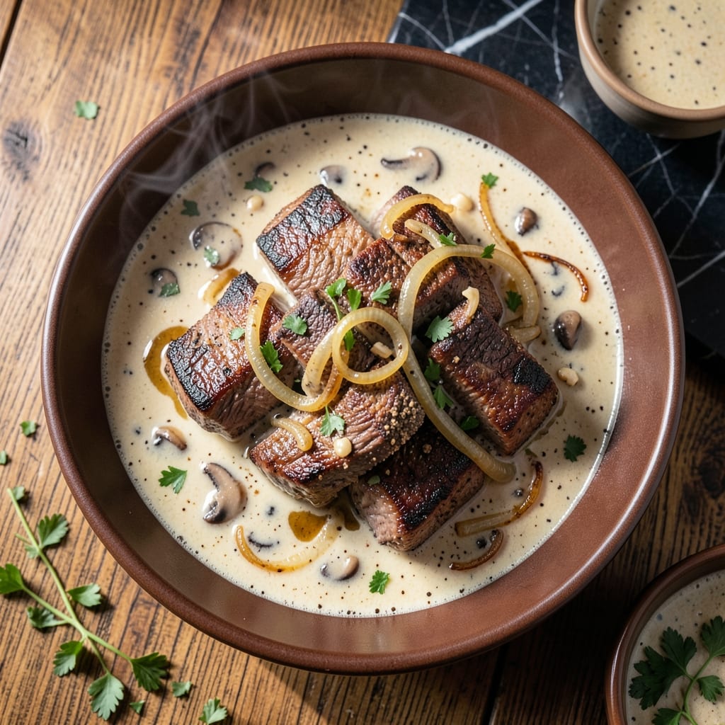 Easy Swiss Steak Recipe With Cream Of Mushroom Soup: Slow-Cooked Fork-Tender Beef