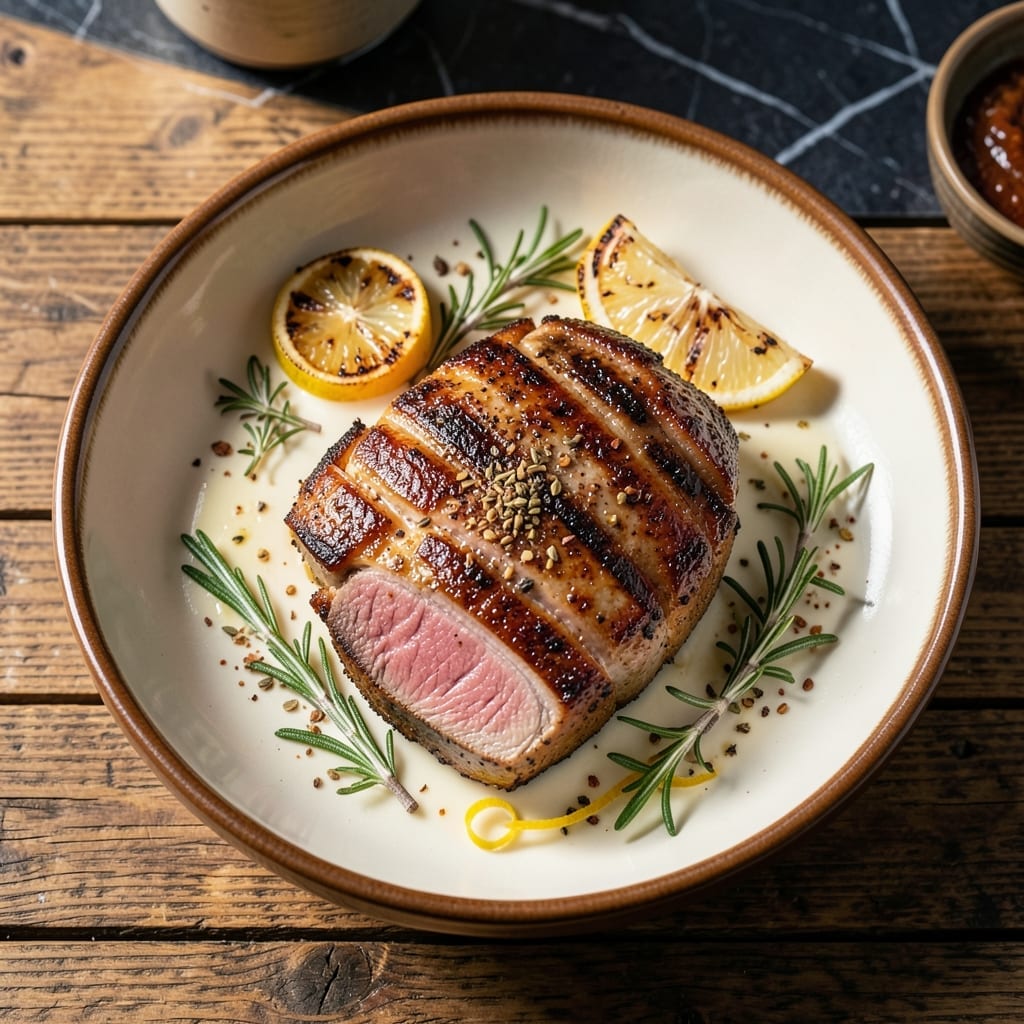 Grilled Half Pork Loin Recipe: Smoked Paprika and Garlic Infusion