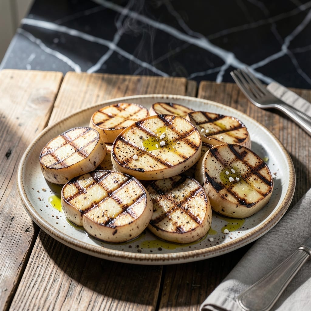 Grilled White Sweet Potato Recipe: Caramelized Edges and Creamy Centers