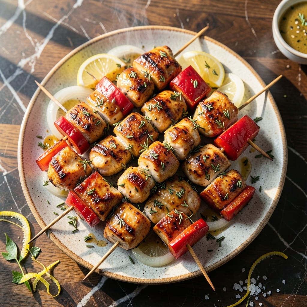 Chicken Kabobs Recipe Grill: Skewered and Charred to Perfection