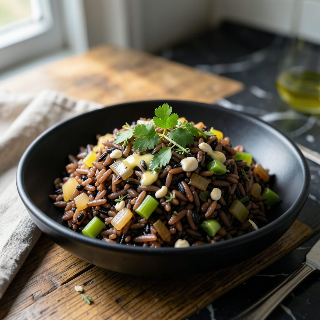 Herb Wild Rice Recipe: Nutty Flavor with Garden-Fresh Aroma