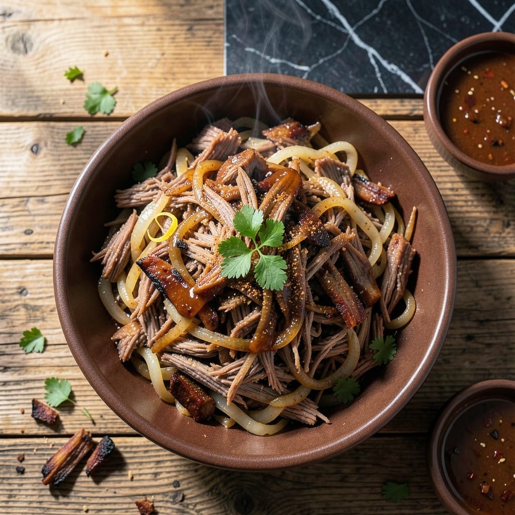 Shredded Beef Brisket Recipe Slow Cooker: Melt-in-Your-Mouth Tenderness with Smoky Depth