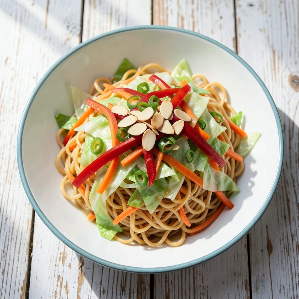 Ramen Noodle Salad Recipe With Rice Vinegar: Asian-Inspired Crunch in Minutes