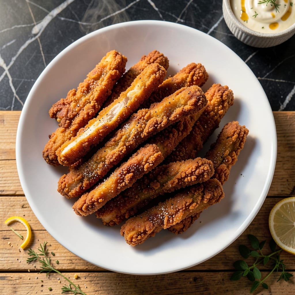 Fried Chicken Strips Recipe With Flour: Crispy Golden Coating and Tender Bites