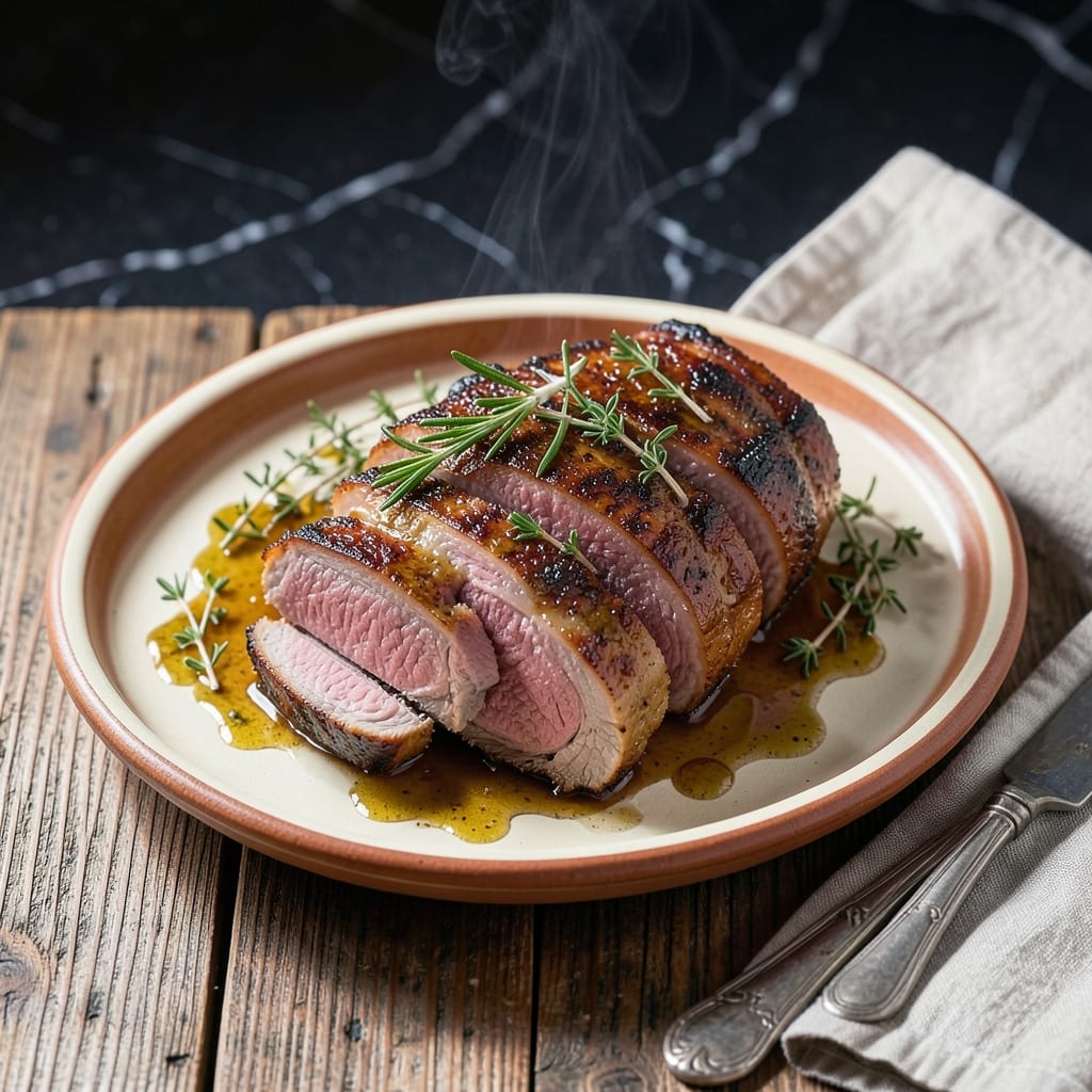 Pan-Roasted Pork Tenderloin Recipe: Herb-Crusted Elegance in 30 Minutes
