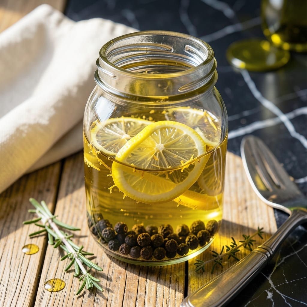 Lemon Oil Recipe for Food: Zesty Citrus Infusion for Gourmet Dishes
