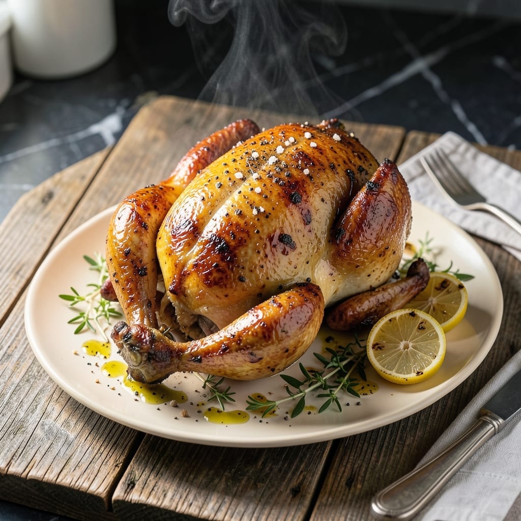 I Need a Recipe for Baked Chicken: Crispy Skin and Succulent Meat