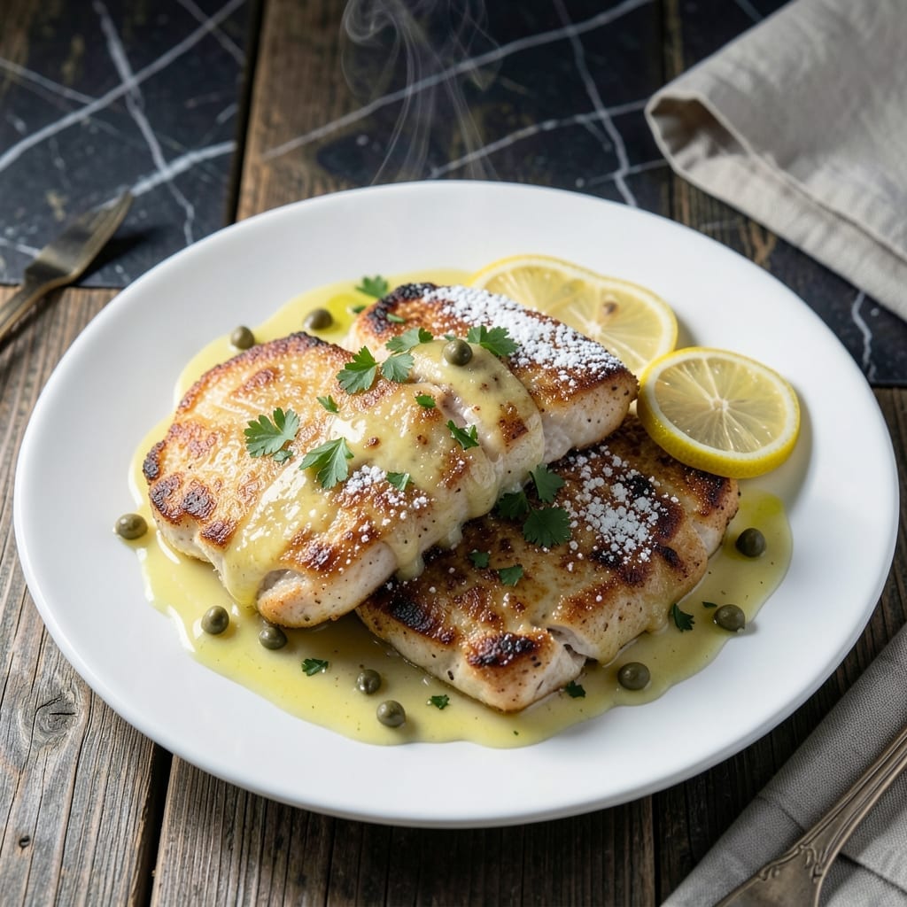 Chicken Piccata Recipe No Cream: Bright Lemon-Caper Sauce With Tender Cutlets