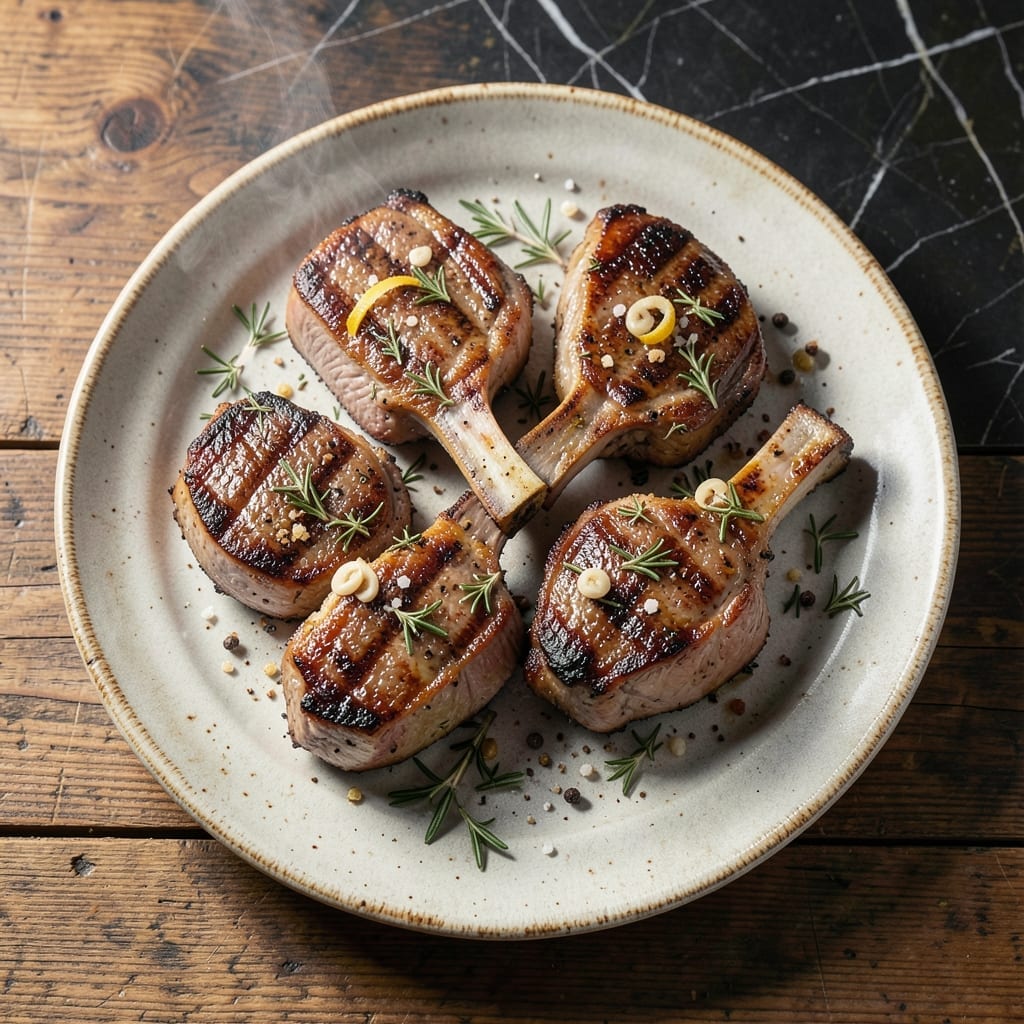 Thick Cut Pork Chops Recipe: Bone-In Juiciness With Herb Crust