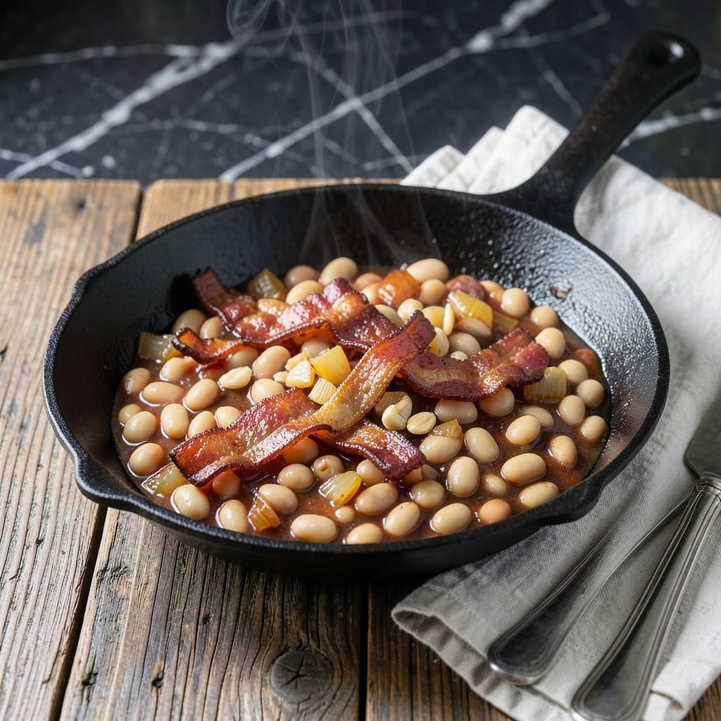 Pork and Beans Recipe Using Canned Beans: Hearty BBQ Flavor in Minutes