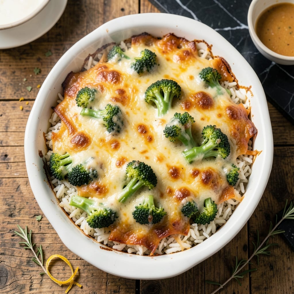 Cotton Patch Broccoli Rice Casserole Recipe: Cheesy Southern Comfort Bake