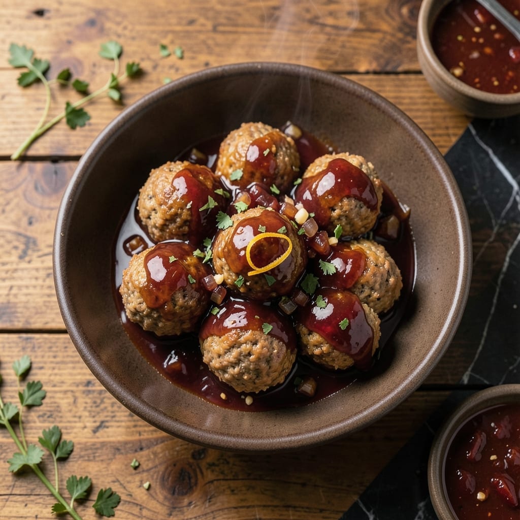 Slow Cooker Meatball Recipe With Grape Jelly and Chili Sauce: Sweet and Spicy Party Favorite