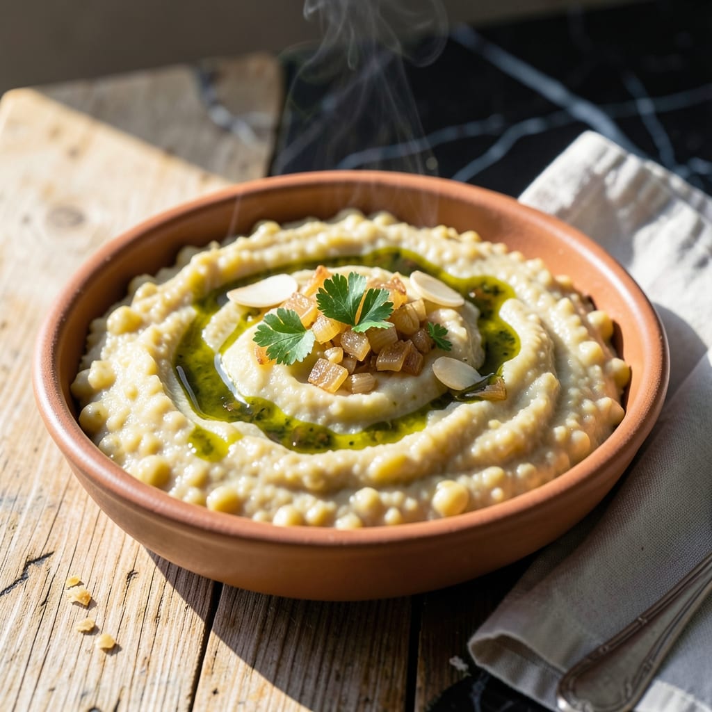Fava Recipe Greece: Traditional Santorini Puree With Olive Oil Fava Recipe Greece: Traditional Santorini Puree With Olive Oil