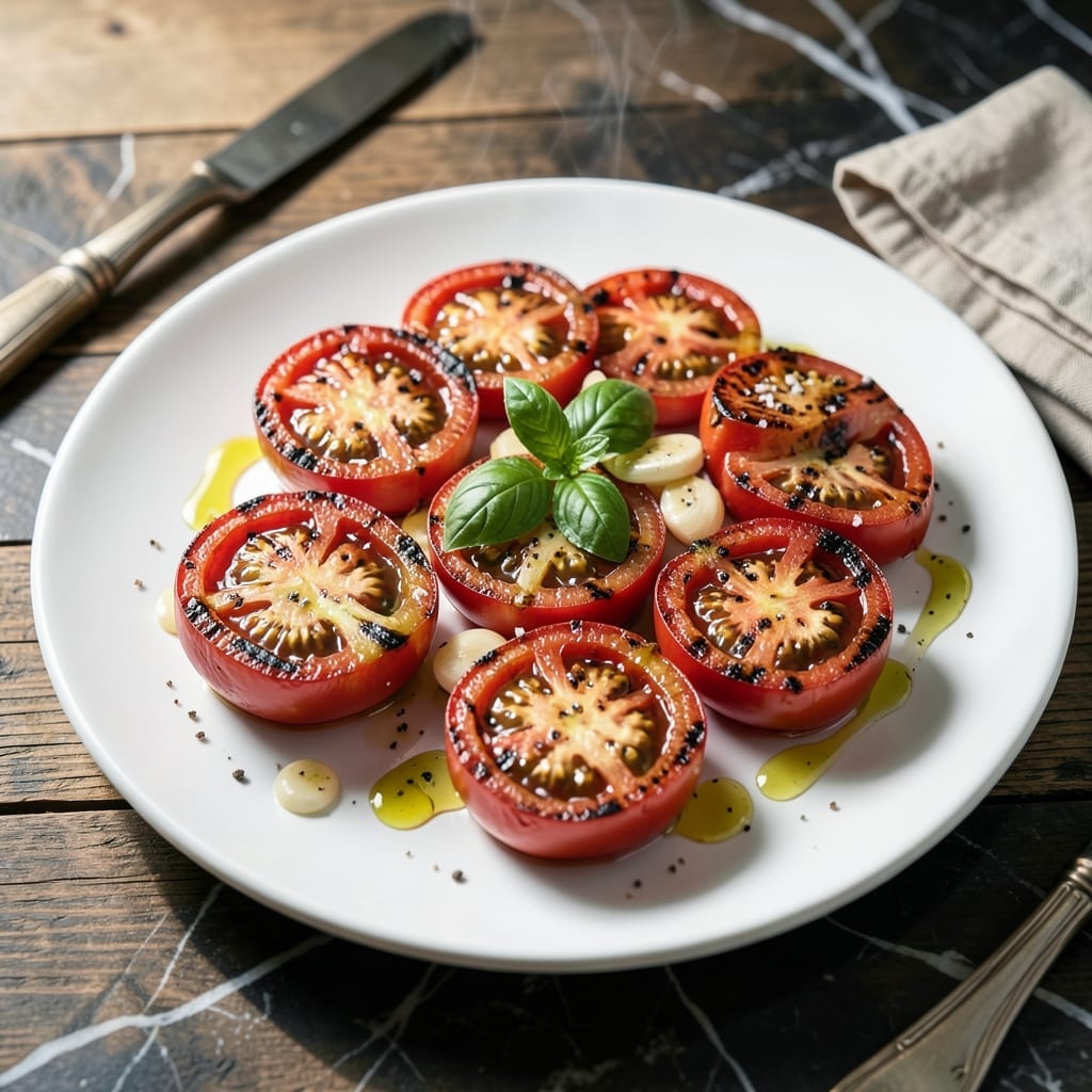 Grilled Roma Tomatoes Recipe: Charred Sweetness in 10 Minutes