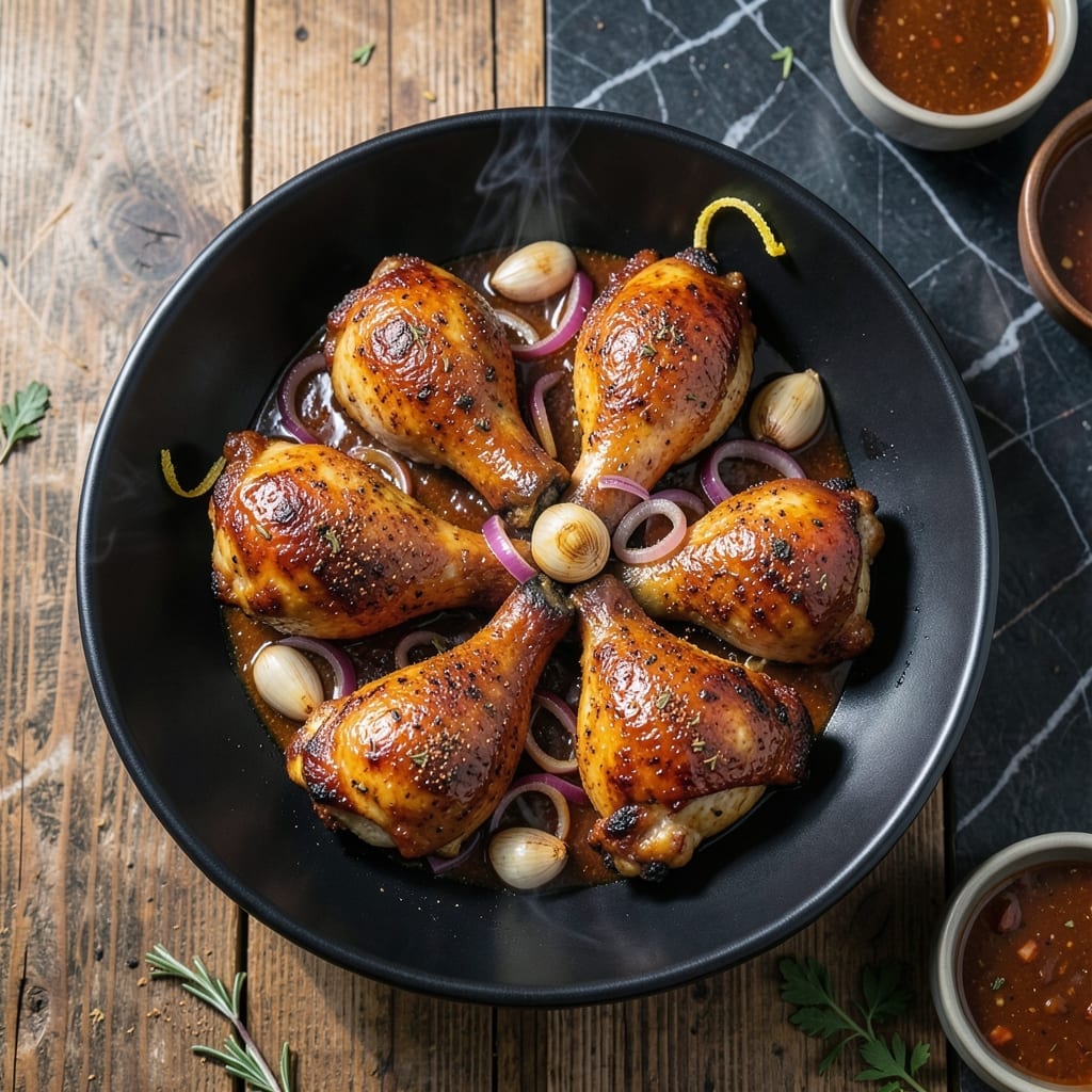 Recipe Chicken Thighs BBQ: Sticky Glaze and Juicy Bites