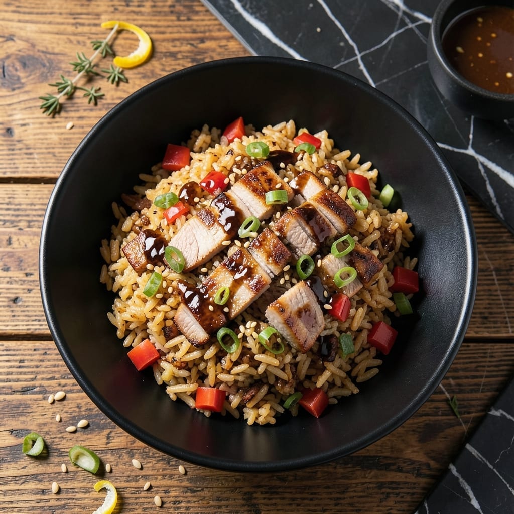 Pork Tenderloin Fried Rice Recipe: Wok-Seared Savory Bites